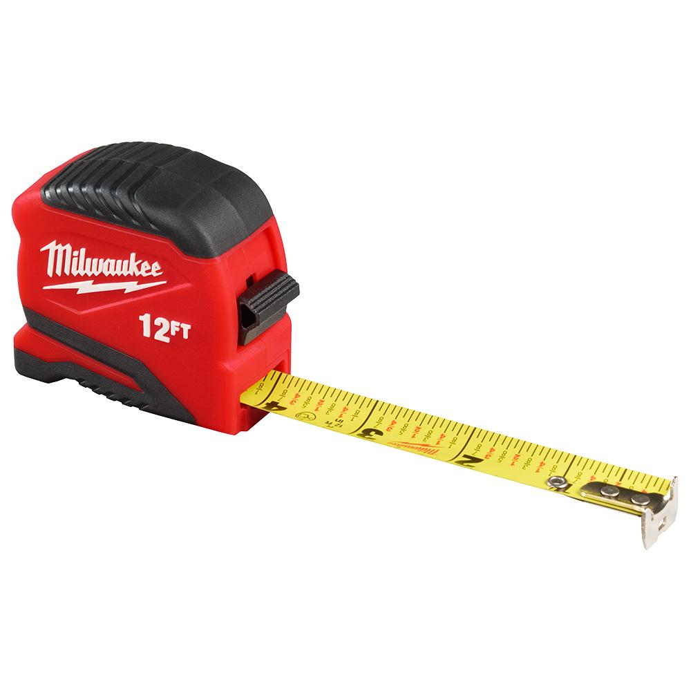 12ft Compact Tape Measure<span class=' ItemWarning' style='display:block;'>Item is usually in stock, but we&#39;ll be in touch if there&#39;s a problem<br /></span>