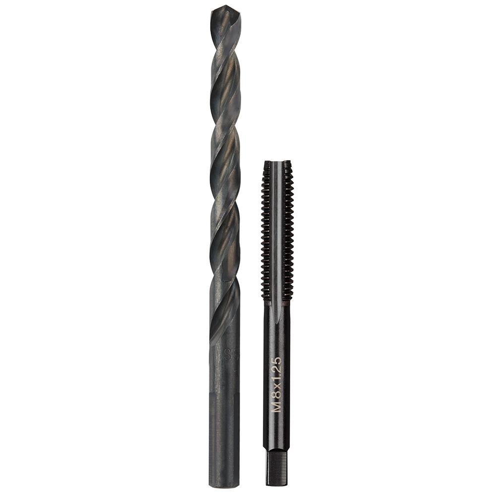 M8-1.25 mm Straight Flute Plug Tap & H Drill Bit<span class=' ItemWarning' style='display:block;'>Item is usually in stock, but we&#39;ll be in touch if there&#39;s a problem<br /></span>