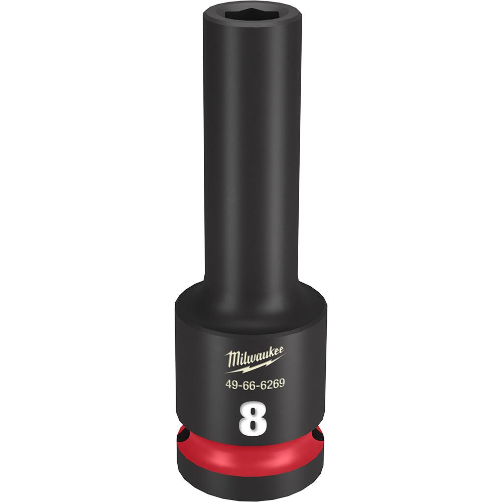 SHOCKWAVE™ Impact Duty™ 1/2&#34; Drive 8MM Deep 6 Point Socket<span class=' ItemWarning' style='display:block;'>Item is usually in stock, but we&#39;ll be in touch if there&#39;s a problem<br /></span>