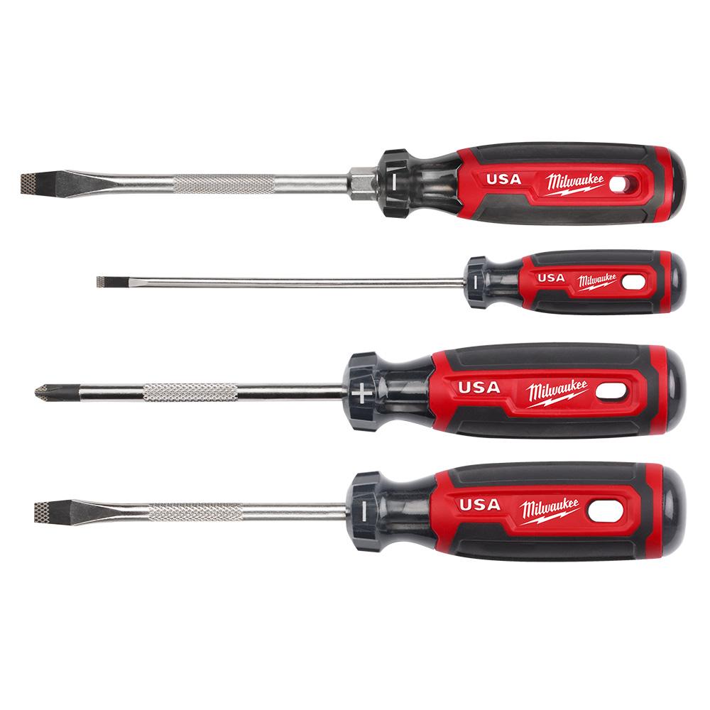 4PC Cushion Grip Screwdriver Kit (USA)<span class=' ItemWarning' style='display:block;'>Item is usually in stock, but we&#39;ll be in touch if there&#39;s a problem<br /></span>