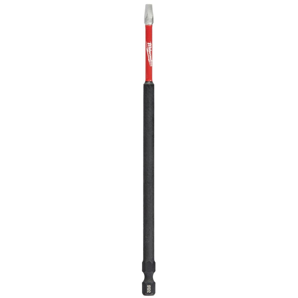 SHOCKWAVE™ 6 in. Impact Square Recess #2 Power Bits 10PK<span class=' ItemWarning' style='display:block;'>Item is usually in stock, but we&#39;ll be in touch if there&#39;s a problem<br /></span>