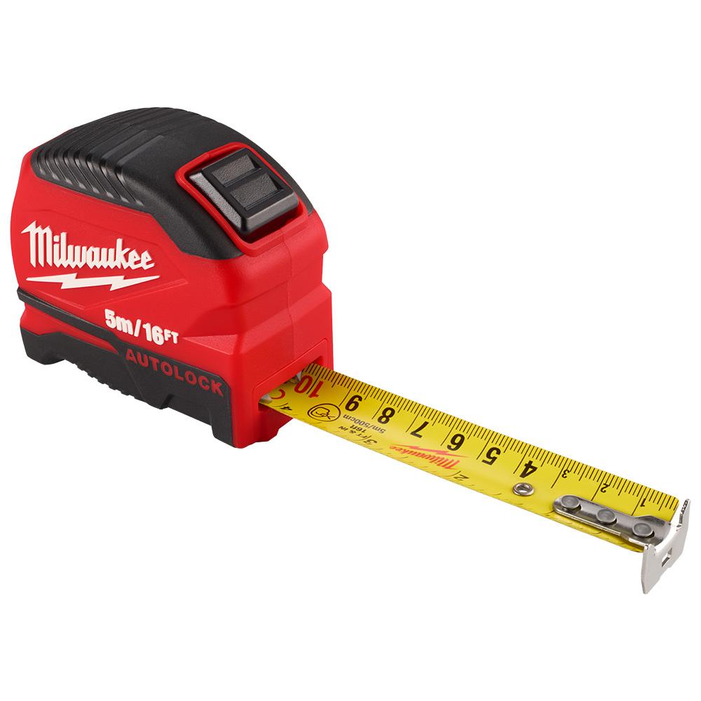 5m/16ft Auto-Lock Tape Measure<span class=' ItemWarning' style='display:block;'>Item is usually in stock, but we&#39;ll be in touch if there&#39;s a problem<br /></span>