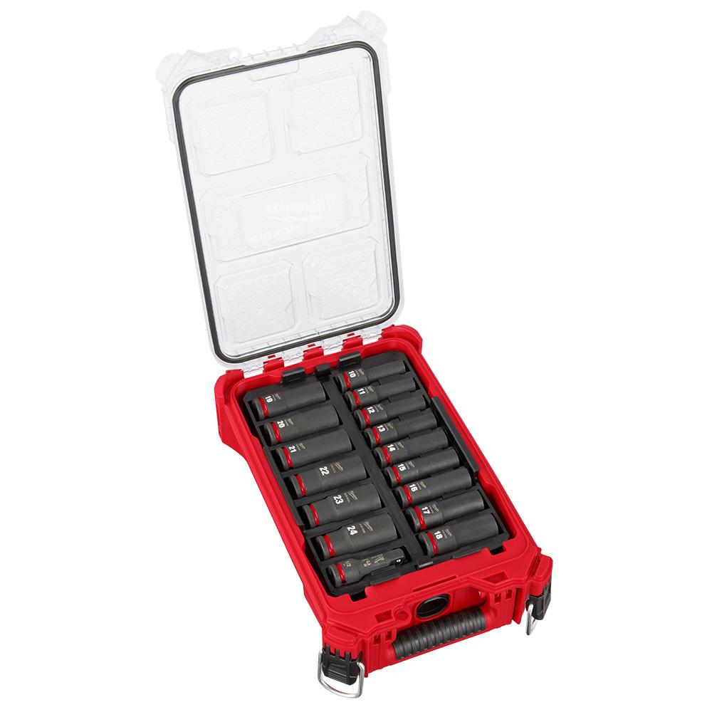 SHOCKWAVE™ Impact Duty™ Socket 1/2” Dr 16PC MM PACKOUT™ Set<span class=' ItemWarning' style='display:block;'>Item is usually in stock, but we&#39;ll be in touch if there&#39;s a problem<br /></span>