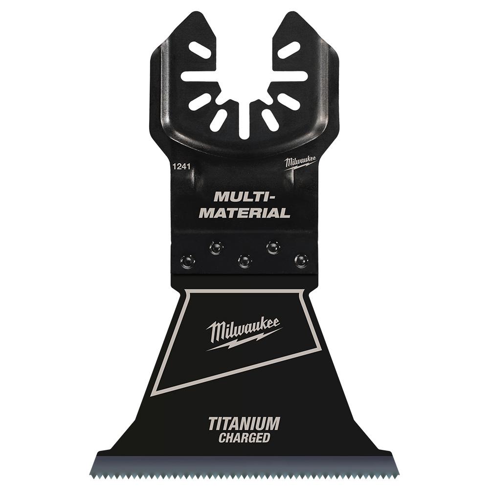 MILWAUKEE® OPEN-LOK™ 2-1/2&#34; TITANIUM CHARGED™ Bi-Metal Multi-Material Multi-Tool Blades 25PK<span class=' ItemWarning' style='display:block;'>Item is usually in stock, but we&#39;ll be in touch if there&#39;s a problem<br /></span>