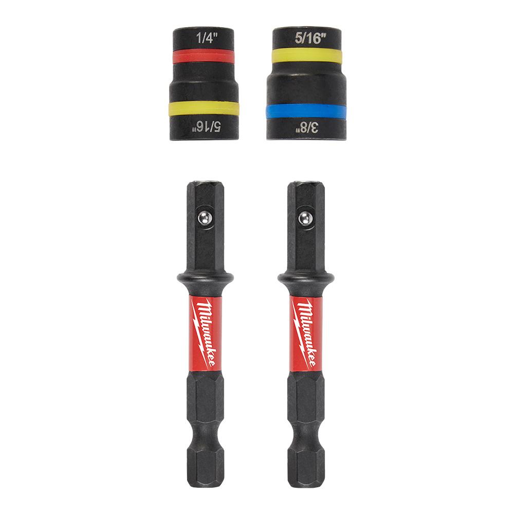 SHOCKWAVE Impact Duty™ QUIK-CLEAR™ 2-in-1 Magnetic Nut Driver Set 2PC<span class=' ItemWarning' style='display:block;'>Item is usually in stock, but we&#39;ll be in touch if there&#39;s a problem<br /></span>