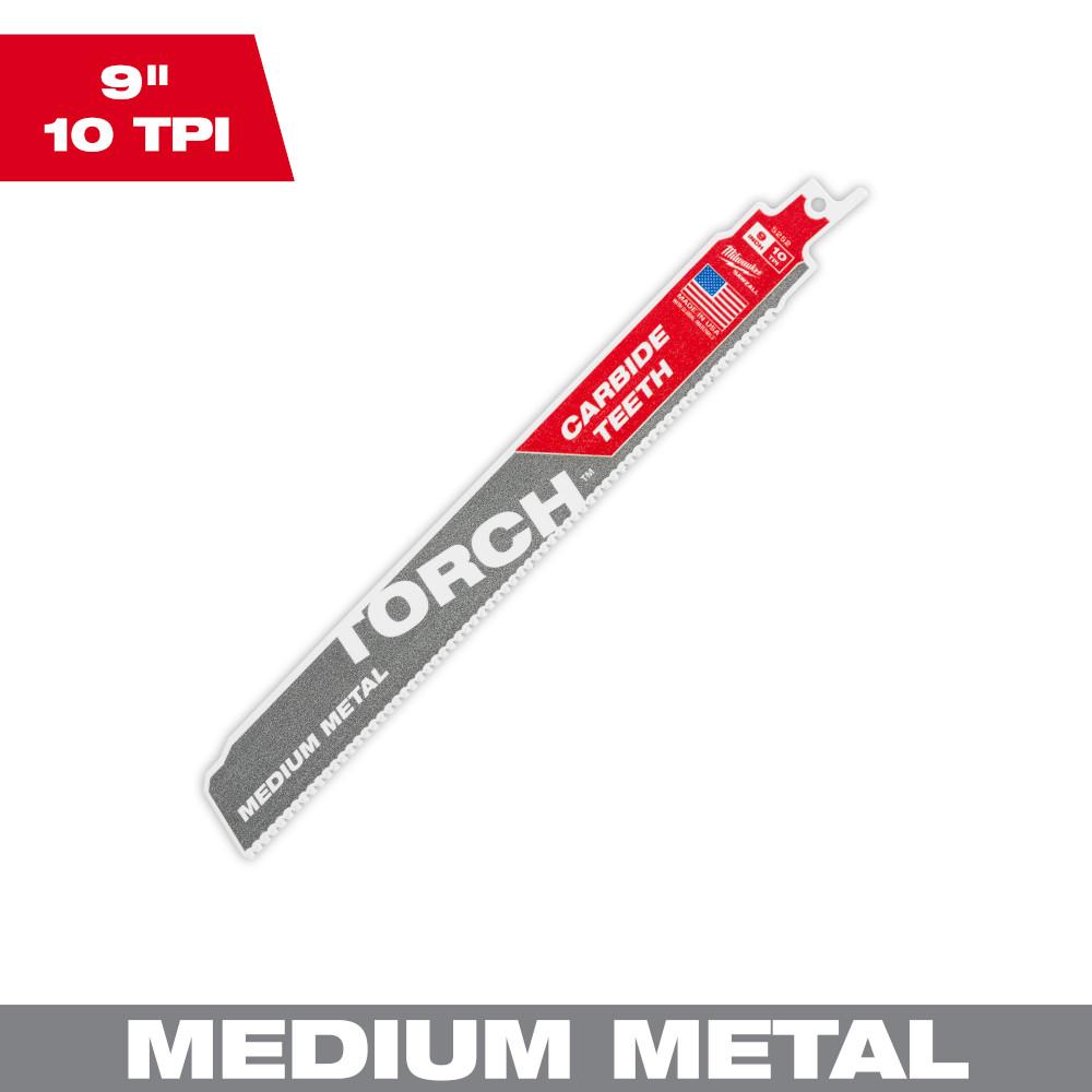 9&#34; 10TPI The TORCH™ with Carbide Teeth for Medium Metal 1PK<span class=' ItemWarning' style='display:block;'>Item is usually in stock, but we&#39;ll be in touch if there&#39;s a problem<br /></span>