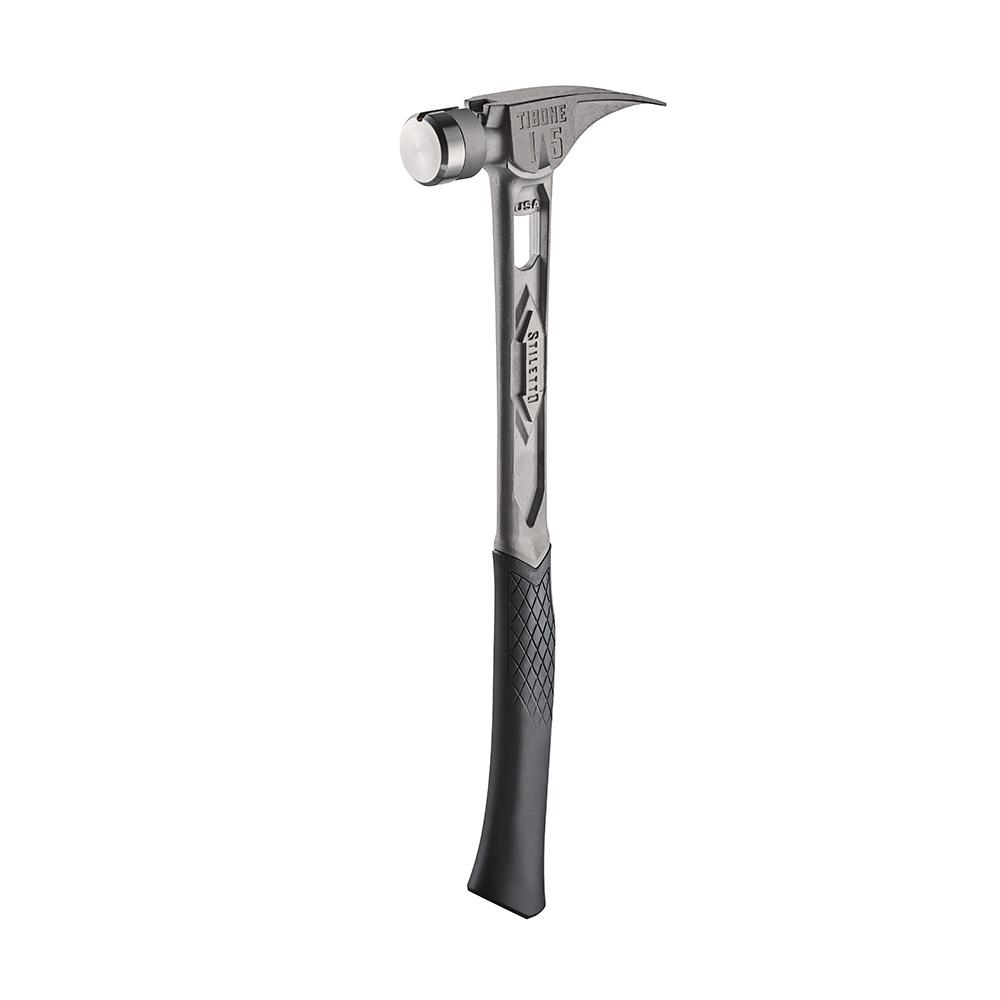 STILETTO® TIBONE™ 15oz Smooth/Curved Titanium Framing Hammer<span class=' ItemWarning' style='display:block;'>Item is usually in stock, but we&#39;ll be in touch if there&#39;s a problem<br /></span>