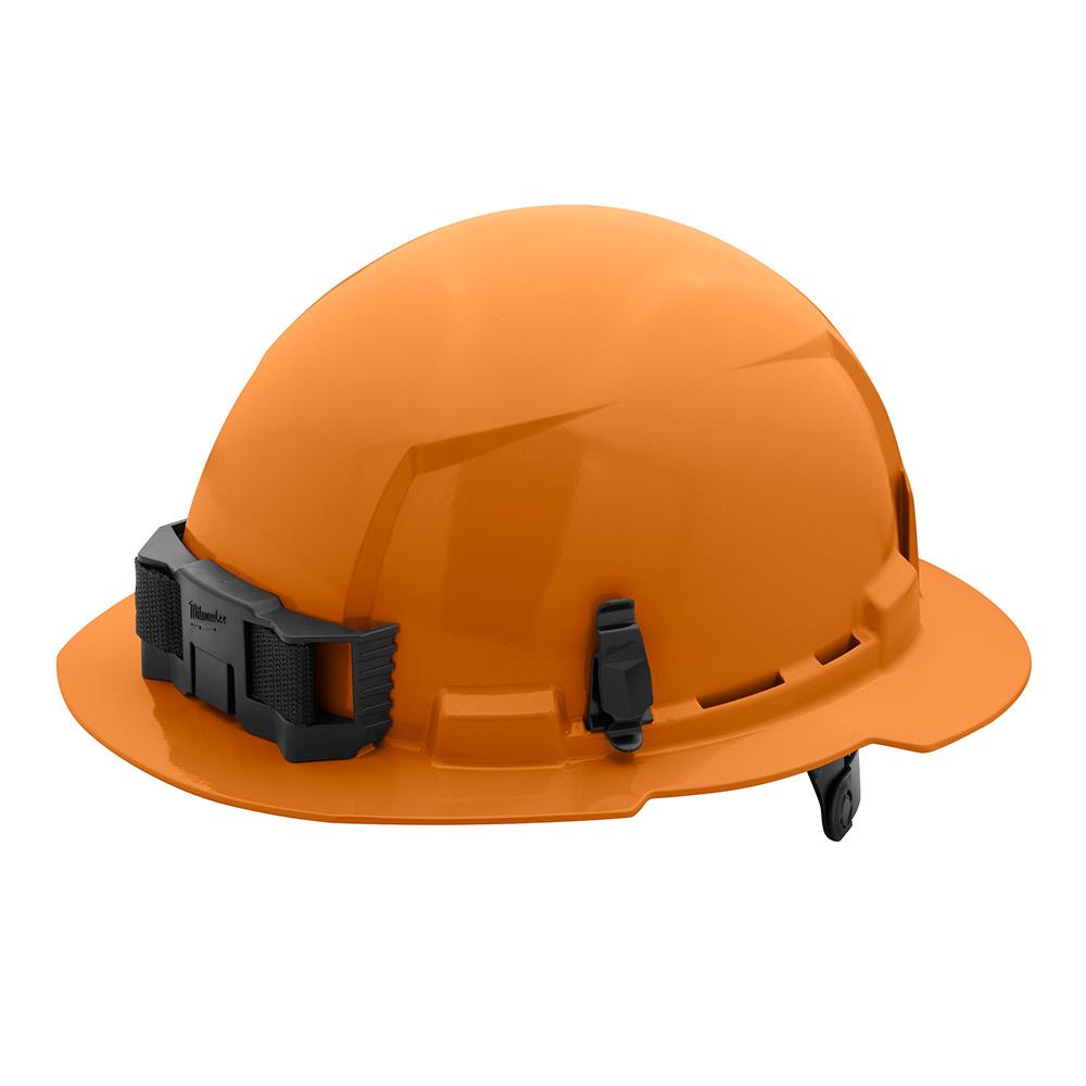 Orange Full Brim Hard Hat w/6pt Ratcheting Suspension - Type 1, Class E<span class=' ItemWarning' style='display:block;'>Item is usually in stock, but we&#39;ll be in touch if there&#39;s a problem<br /></span>