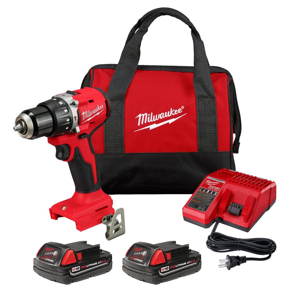 M18™ Compact Brushless 1/2&#34; Hammer Drill/Driver Kit<span class=' ItemWarning' style='display:block;'>Item is usually in stock, but we&#39;ll be in touch if there&#39;s a problem<br /></span>