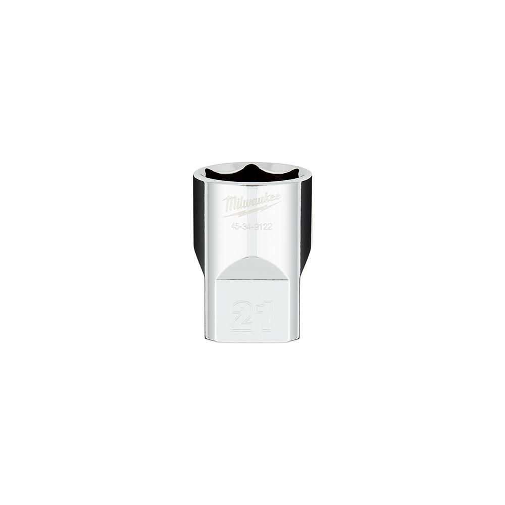 1/2 in. Drive 21MM Metric 6-Point Socket with FOUR FLAT™ Sides<span class=' ItemWarning' style='display:block;'>Item is usually in stock, but we&#39;ll be in touch if there&#39;s a problem<br /></span>