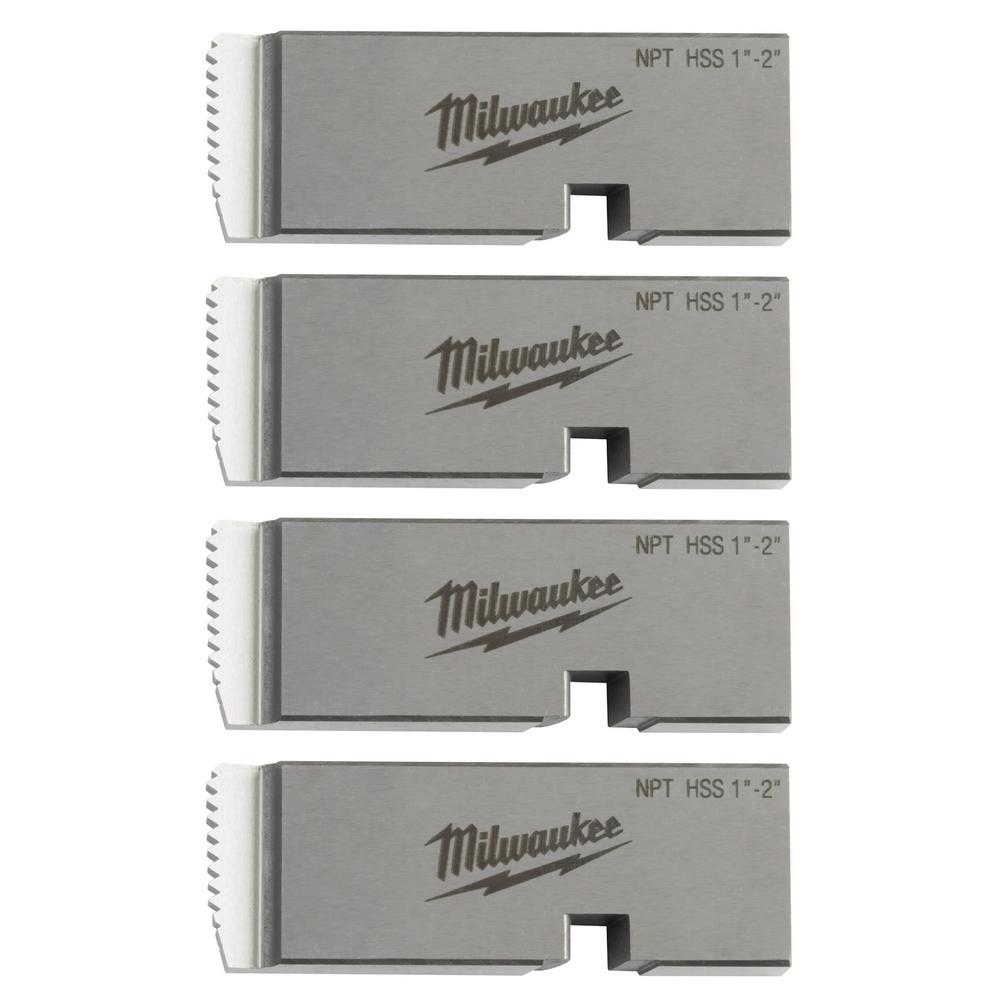 Milwaukee® 1&#34;-2&#34; HIGH SPEED FOR STAINLESS NPT Universal Pipe Threading Dies<span class=' ItemWarning' style='display:block;'>Item is usually in stock, but we&#39;ll be in touch if there&#39;s a problem<br /></span>