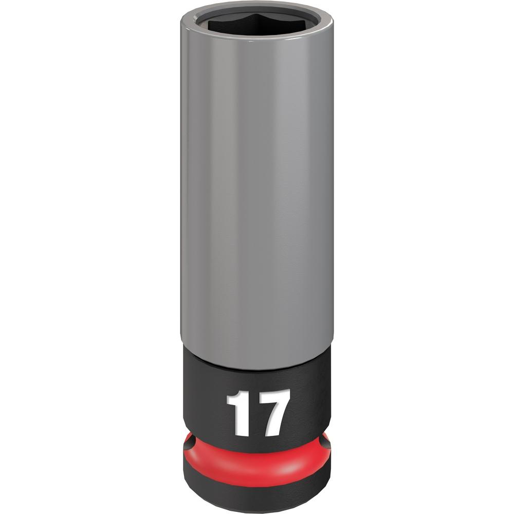 SHOCKWAVE Impact Duty™ 1/2 Drive 17MM Metric Lug Nut Wheel Socket<span class=' ItemWarning' style='display:block;'>Item is usually in stock, but we&#39;ll be in touch if there&#39;s a problem<br /></span>