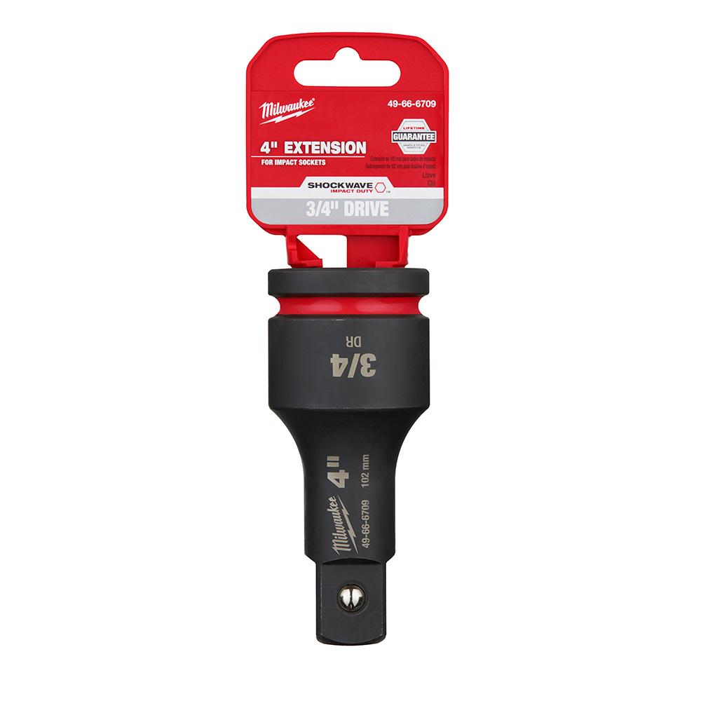 SHOCKWAVE™ Impact Duty™ 3/4&#34; Drive 4&#34; Extension<span class=' ItemWarning' style='display:block;'>Item is usually in stock, but we&#39;ll be in touch if there&#39;s a problem<br /></span>