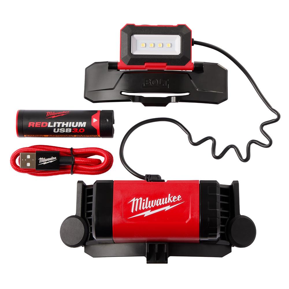 BOLT™ REDLITHIUM™ USB Headlamp<span class=' ItemWarning' style='display:block;'>Item is usually in stock, but we&#39;ll be in touch if there&#39;s a problem<br /></span>