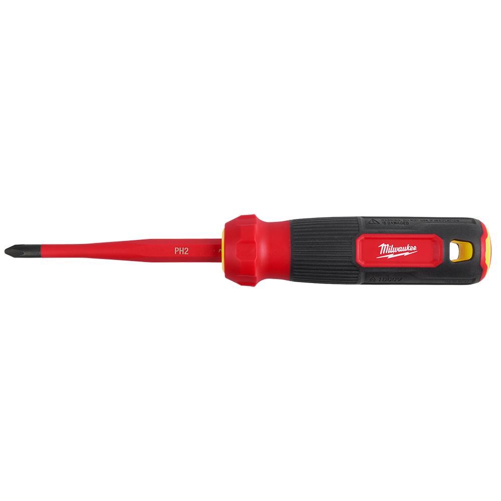 4-in-1 1000V Insulated Slim Tip Multi-Bit Screwdriver<span class=' ItemWarning' style='display:block;'>Item is usually in stock, but we&#39;ll be in touch if there&#39;s a problem<br /></span>