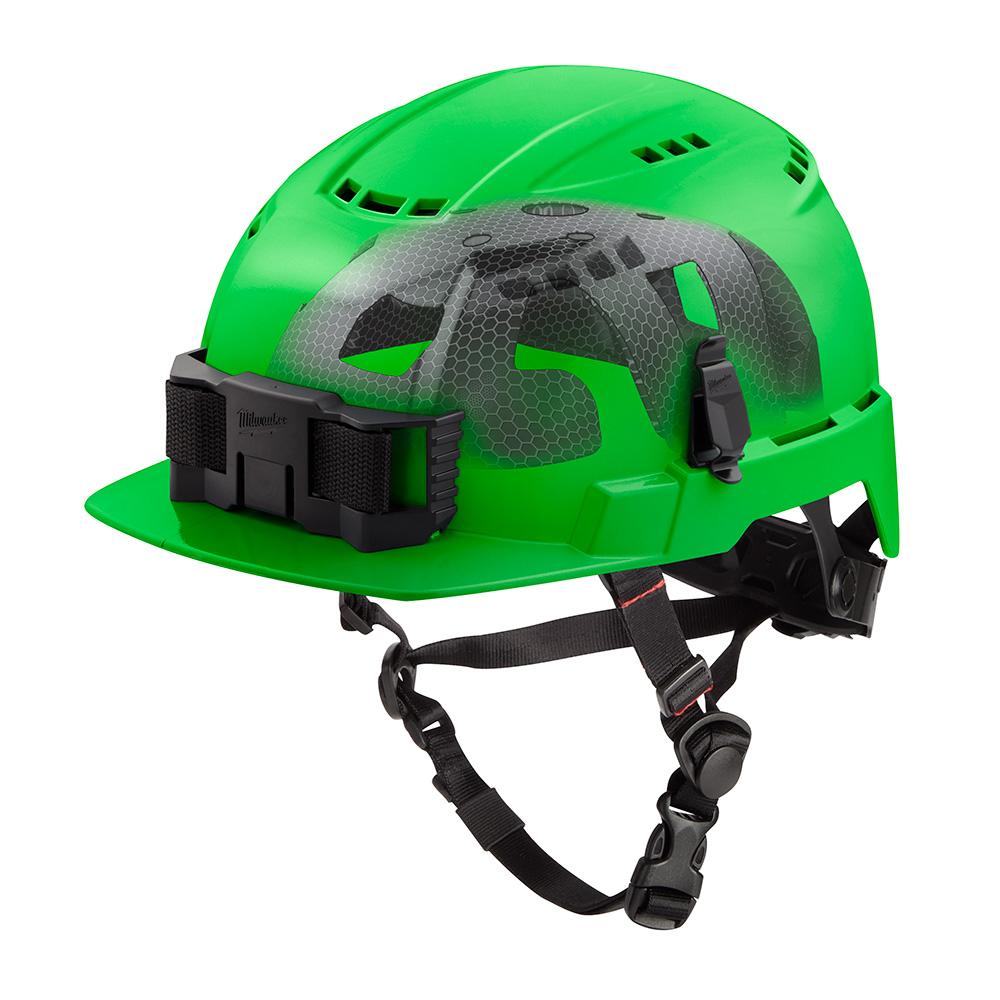 BOLT™ Green Front Brim Vented Safety Helmet with IMPACT ARMOR™ Liner (USA) - Type 2, Class C<span class=' ItemWarning' style='display:block;'>Item is usually in stock, but we&#39;ll be in touch if there&#39;s a problem<br /></span>