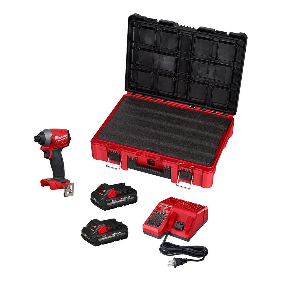 M18 FUEL™ 1/4&#34; Impact Driver w/ PACKOUT™ Kit<span class=' ItemWarning' style='display:block;'>Item is usually in stock, but we&#39;ll be in touch if there&#39;s a problem<br /></span>