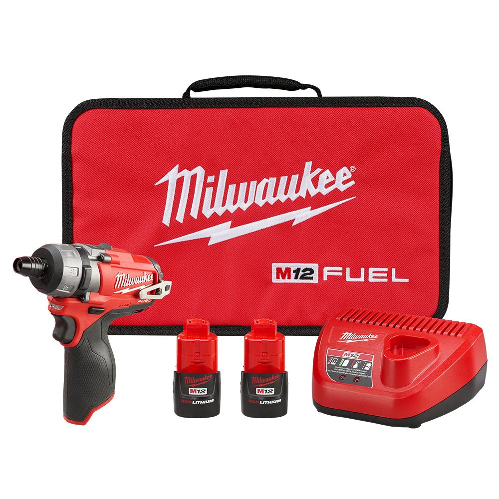 M12 FUEL 2SPD SCREWDRIVER KIT<span class=' ItemWarning' style='display:block;'>Item is usually in stock, but we&#39;ll be in touch if there&#39;s a problem<br /></span>