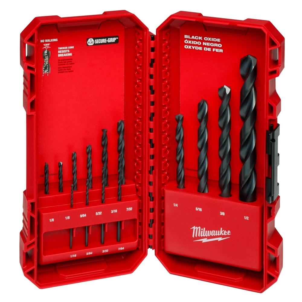 THUNDERBOLT® Black Oxide Drill Bit Set – 14PC<span class=' ItemWarning' style='display:block;'>Item is usually in stock, but we&#39;ll be in touch if there&#39;s a problem<br /></span>