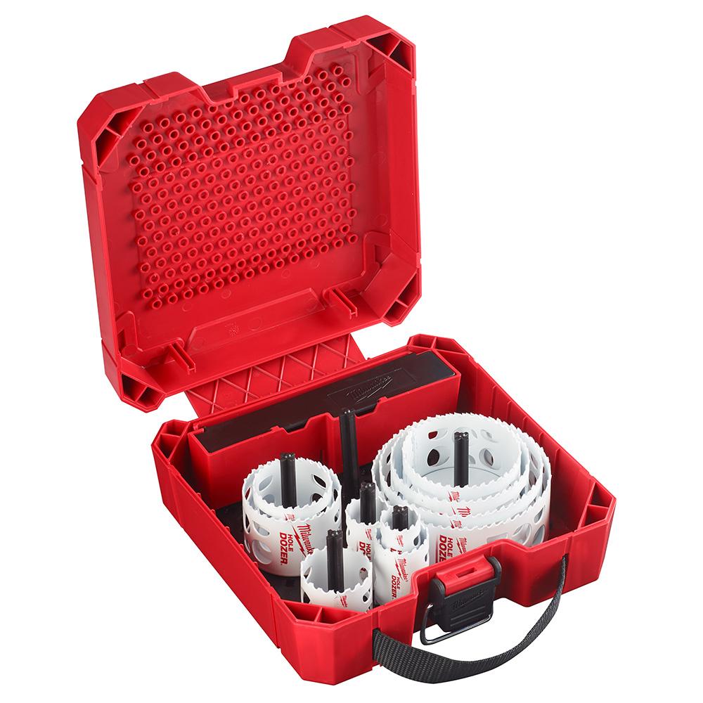 HOLE DOZER™ Electrician&#39;s Hole Saw Kit - 13pc<span class=' ItemWarning' style='display:block;'>Item is usually in stock, but we&#39;ll be in touch if there&#39;s a problem<br /></span>