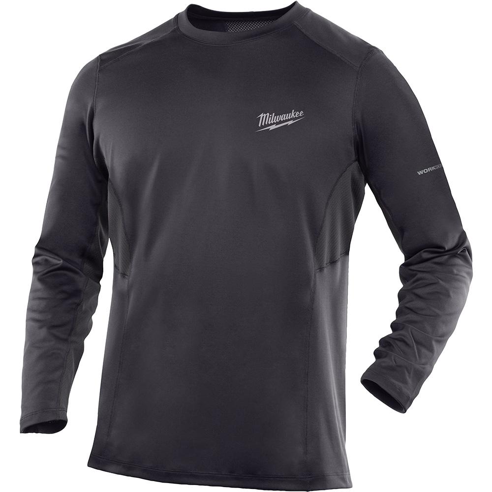 WORKSKIN MW BASE LS - GRAY 2X<span class='Notice ItemWarning' style='display:block;'>Item has been discontinued<br /></span>