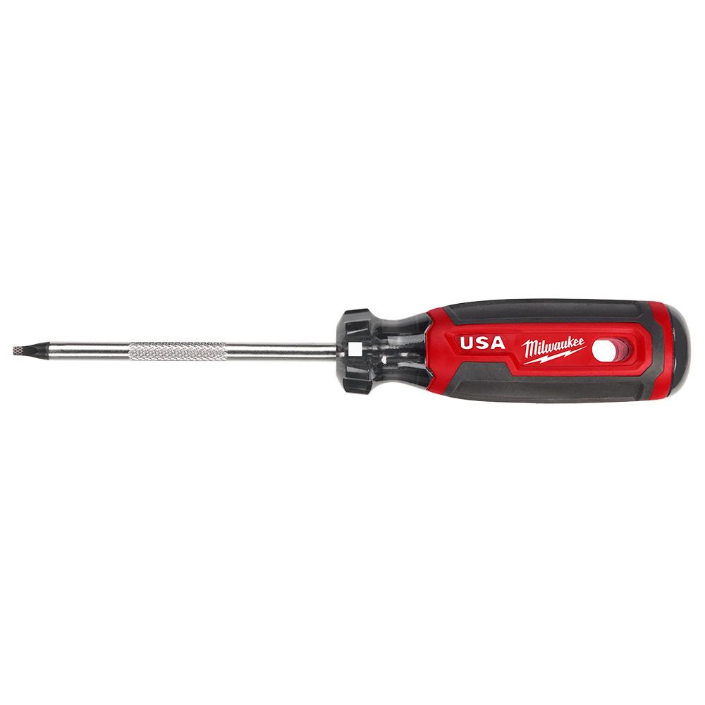 #2 Square 4&#34; Cushion Grip Screwdriver (USA)<span class=' ItemWarning' style='display:block;'>Item is usually in stock, but we&#39;ll be in touch if there&#39;s a problem<br /></span>