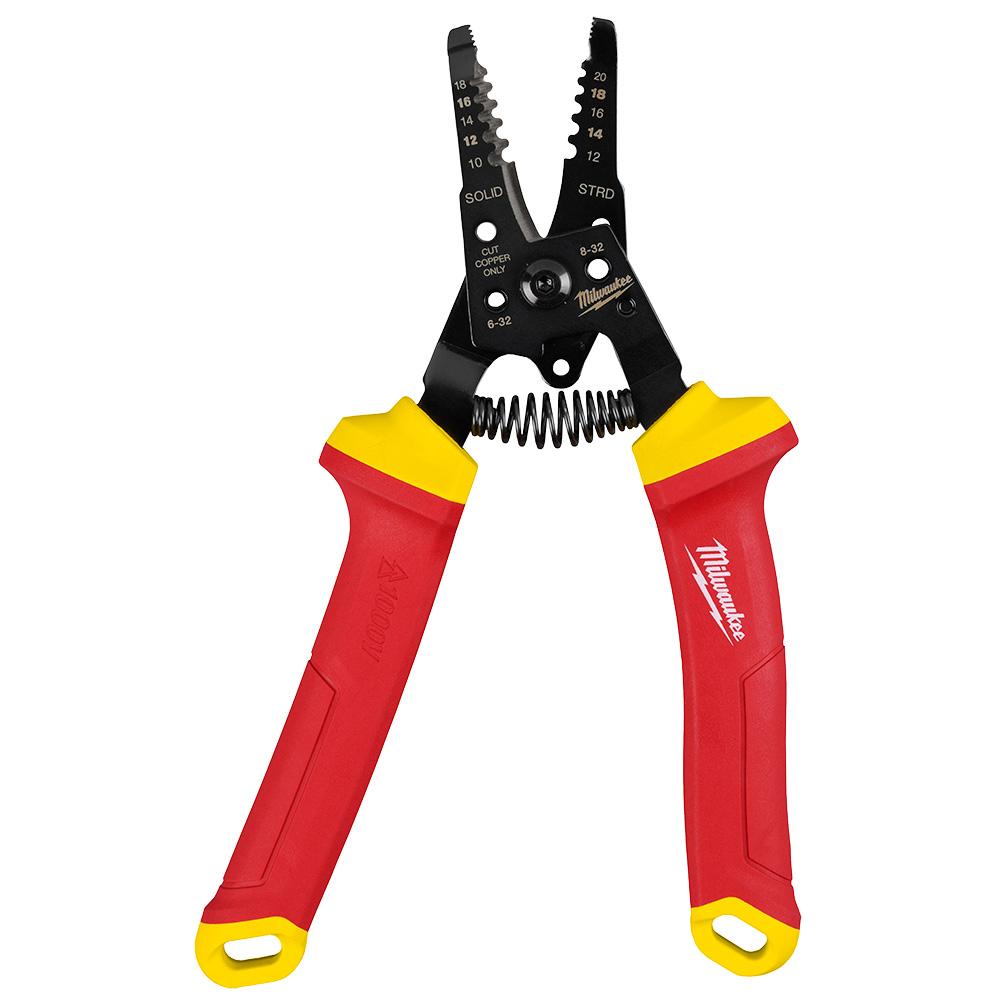 1000V Insulated 10-20 AWG Wire Stripper & Cutter<span class=' ItemWarning' style='display:block;'>Item is usually in stock, but we&#39;ll be in touch if there&#39;s a problem<br /></span>