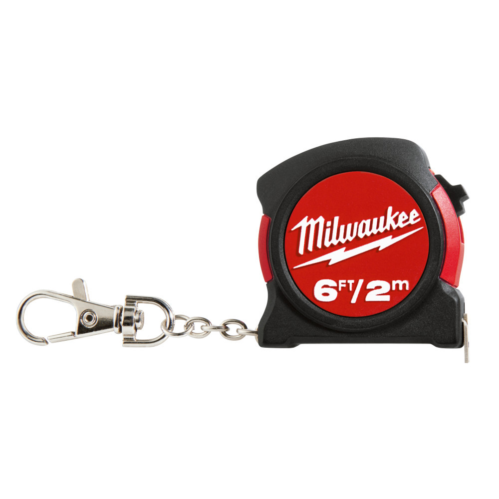 6 ft / 2 m Keychain Tape Measure Clam<span class=' ItemWarning' style='display:block;'>Item is usually in stock, but we&#39;ll be in touch if there&#39;s a problem<br /></span>