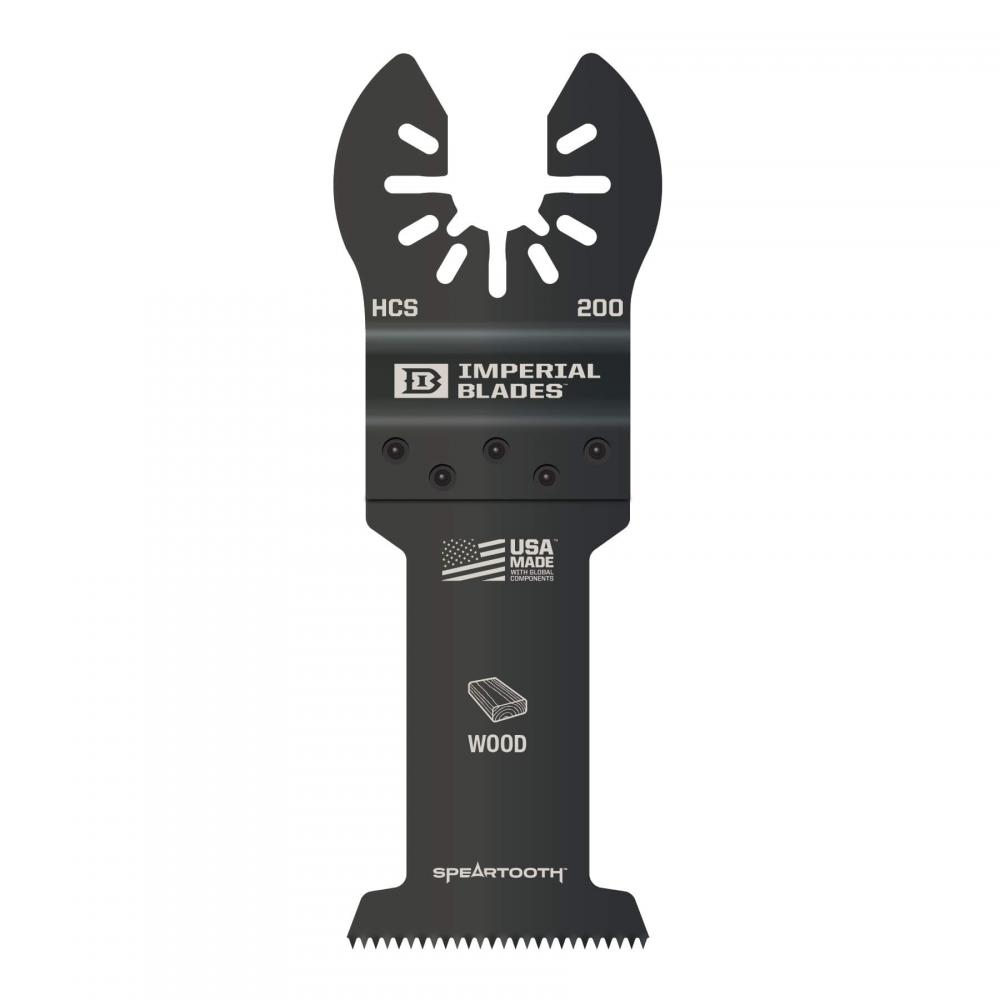 Imperial Blades IBOA200-1 One Fit™ 1-3/8&#34; Speartooth Fast Cut Wood Blade, 1PC<span class=' ItemWarning' style='display:block;'>Item is usually in stock, but we&#39;ll be in touch if there&#39;s a problem<br /></span>