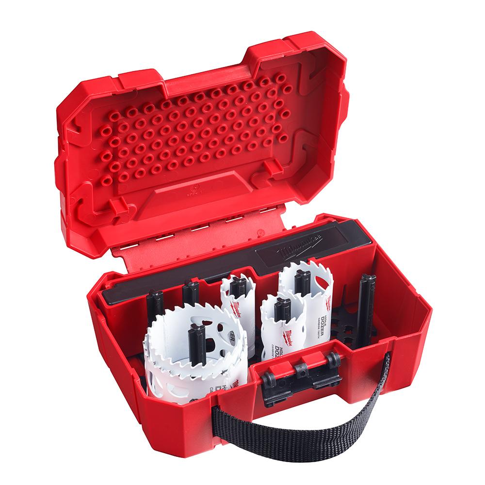 9 PC HOLE DOZER™ with Carbide Teeth Hole Saw Kit<span class=' ItemWarning' style='display:block;'>Item is usually in stock, but we&#39;ll be in touch if there&#39;s a problem<br /></span>