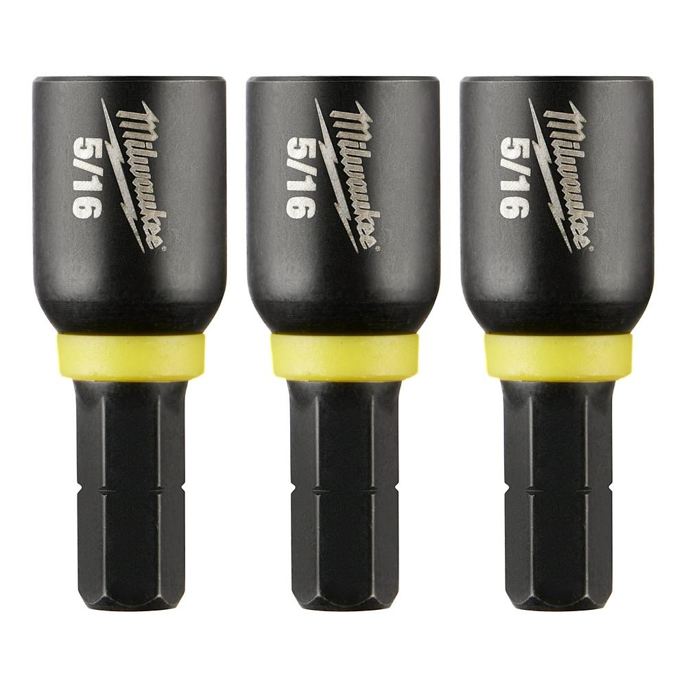 SHOCKWAVE Impact Duty™ 5/16” Insert Magnetic Nut Driver 3PK<span class=' ItemWarning' style='display:block;'>Item is usually in stock, but we&#39;ll be in touch if there&#39;s a problem<br /></span>