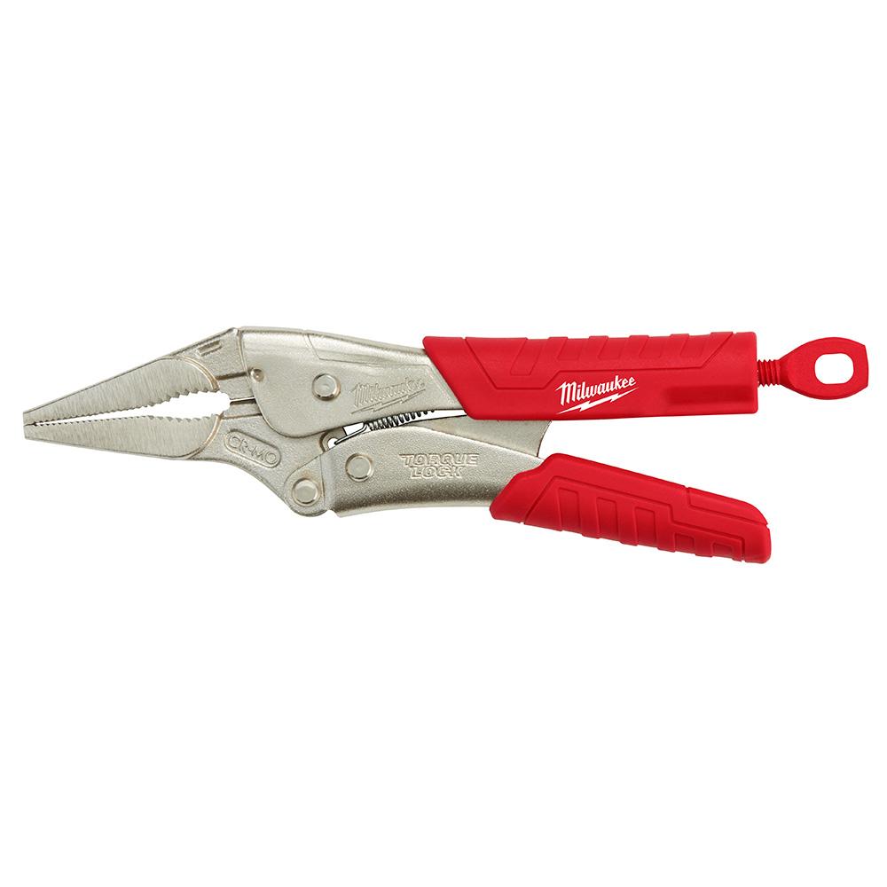 9 in. TORQUE LOCK™ Long Nose Locking Pliers With Grip<span class=' ItemWarning' style='display:block;'>Item is usually in stock, but we&#39;ll be in touch if there&#39;s a problem<br /></span>