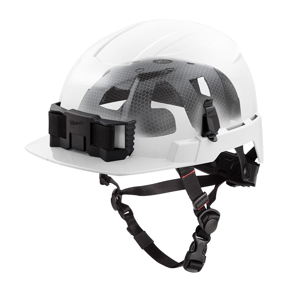 BOLT™ White Front Brim Safety Helmet with IMPACT ARMOR™ Liner (USA) - Type 2, Class E<span class=' ItemWarning' style='display:block;'>Item is usually in stock, but we&#39;ll be in touch if there&#39;s a problem<br /></span>