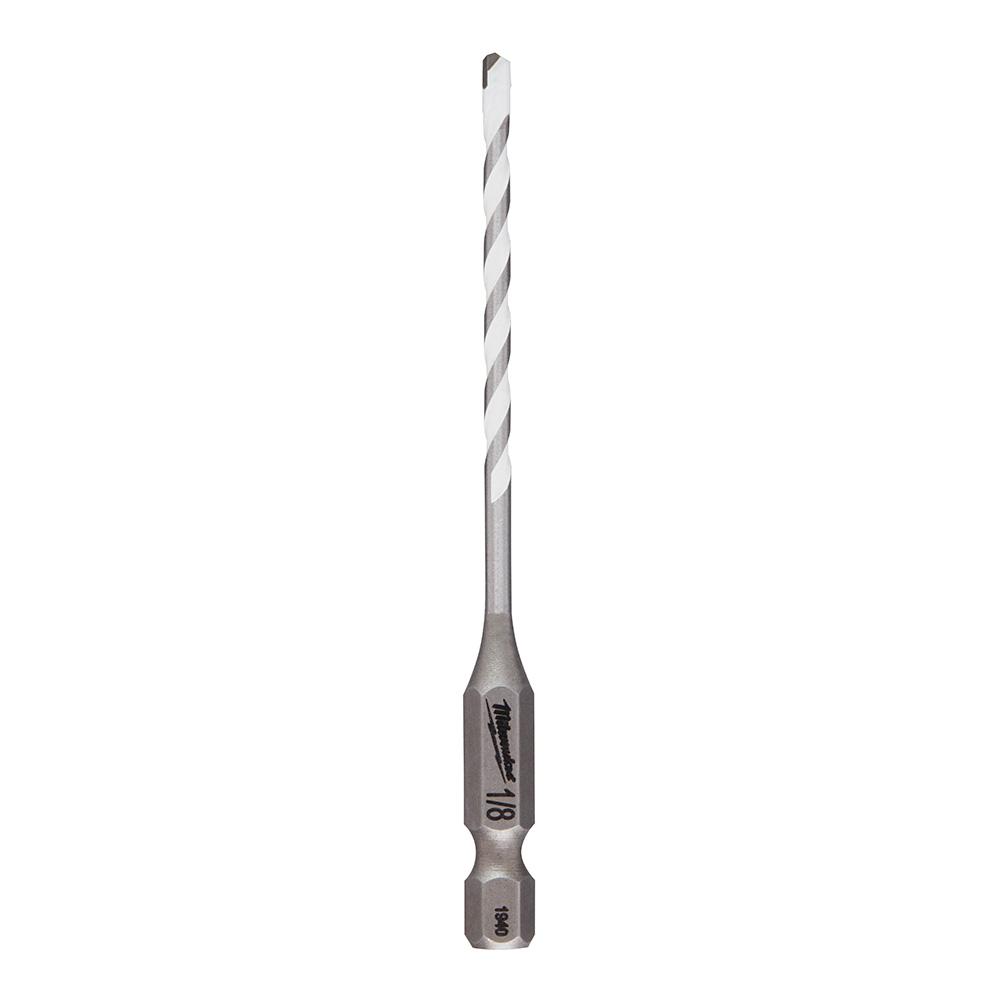 1/8 in. SHOCKWAVE™ Carbide Multi-Material Drill Bit<span class=' ItemWarning' style='display:block;'>Item is usually in stock, but we&#39;ll be in touch if there&#39;s a problem<br /></span>