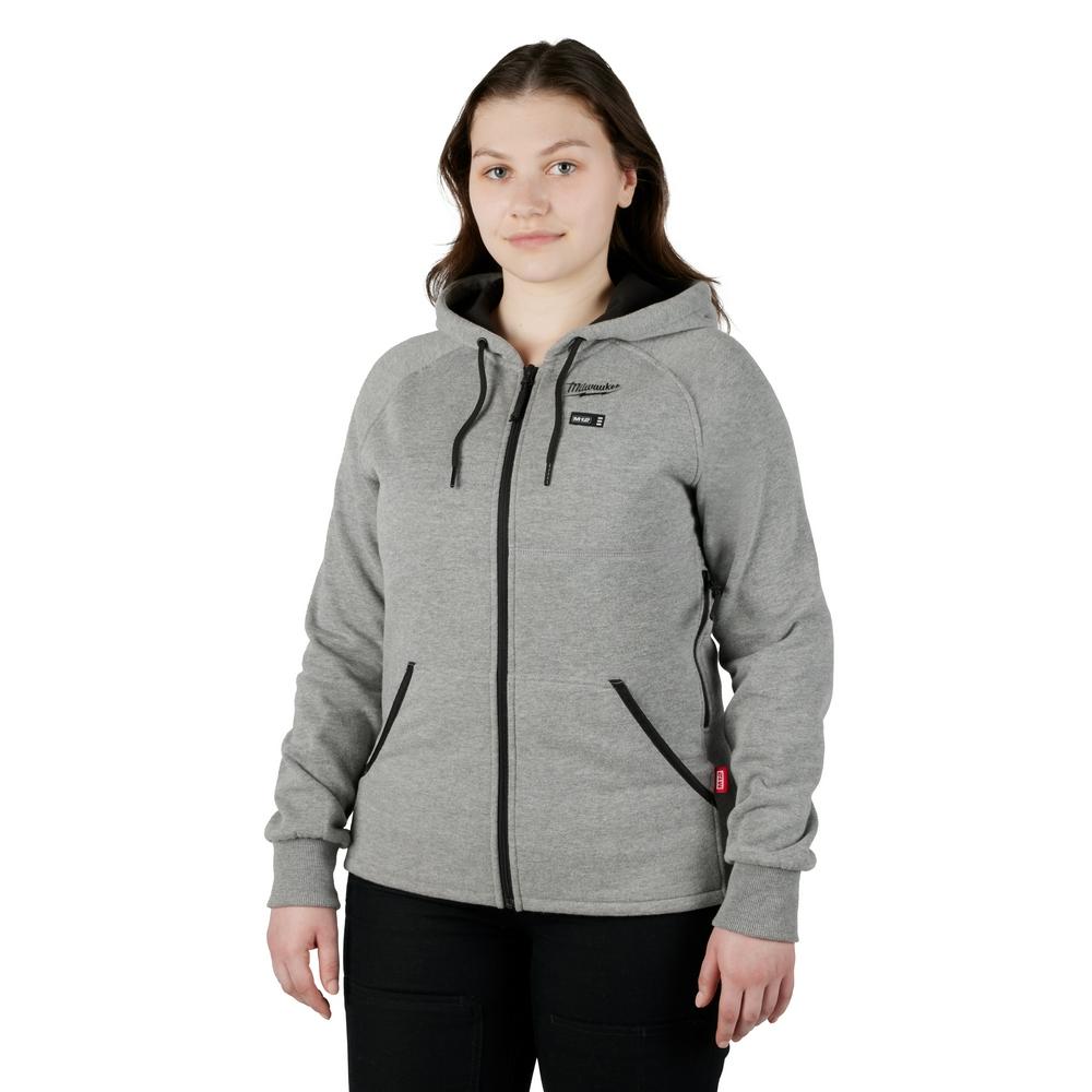 M12™ Women&#39;s Heated Hoodie Kit Gray Medium<span class=' ItemWarning' style='display:block;'>Item is usually in stock, but we&#39;ll be in touch if there&#39;s a problem<br /></span>