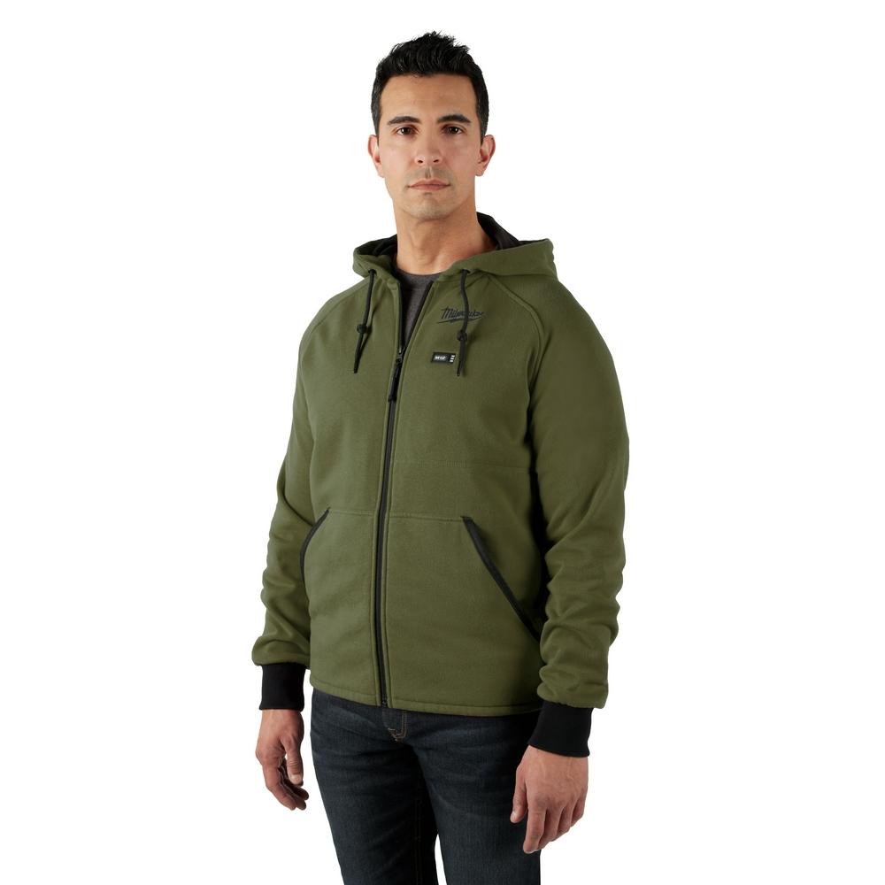 M12™ Heated Hoodie Green Medium<span class=' ItemWarning' style='display:block;'>Item is usually in stock, but we&#39;ll be in touch if there&#39;s a problem<br /></span>