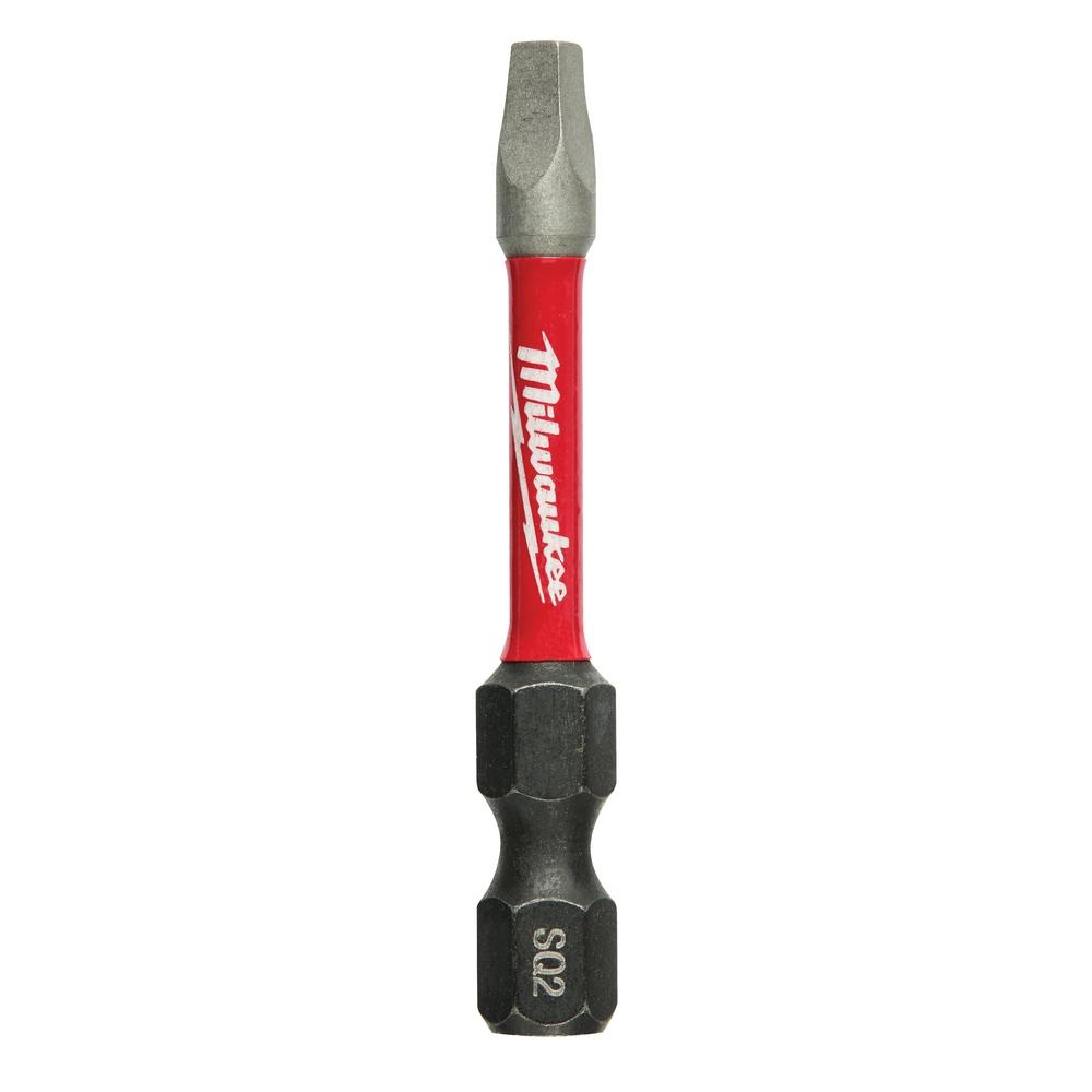 SHOCKWAVE™ 2&#34; SQ2 Impact Bit 2PK<span class=' ItemWarning' style='display:block;'>Item is usually in stock, but we&#39;ll be in touch if there&#39;s a problem<br /></span>