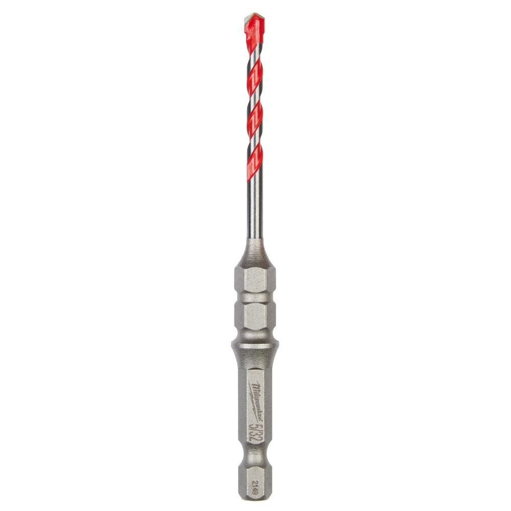 5/32&#34; x 4&#34; SHOCKWAVE™ Carbide Hammer Drill Bit for Concrete Screws<span class=' ItemWarning' style='display:block;'>Item is usually in stock, but we&#39;ll be in touch if there&#39;s a problem<br /></span>