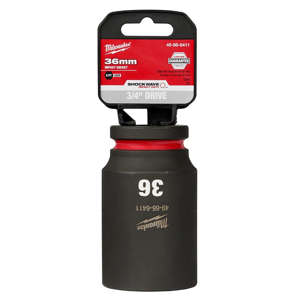 SHOCKWAVE™ Impact Duty™ 3/4&#34; Drive 36MM Deep 6 Point Socket<span class=' ItemWarning' style='display:block;'>Item is usually in stock, but we&#39;ll be in touch if there&#39;s a problem<br /></span>