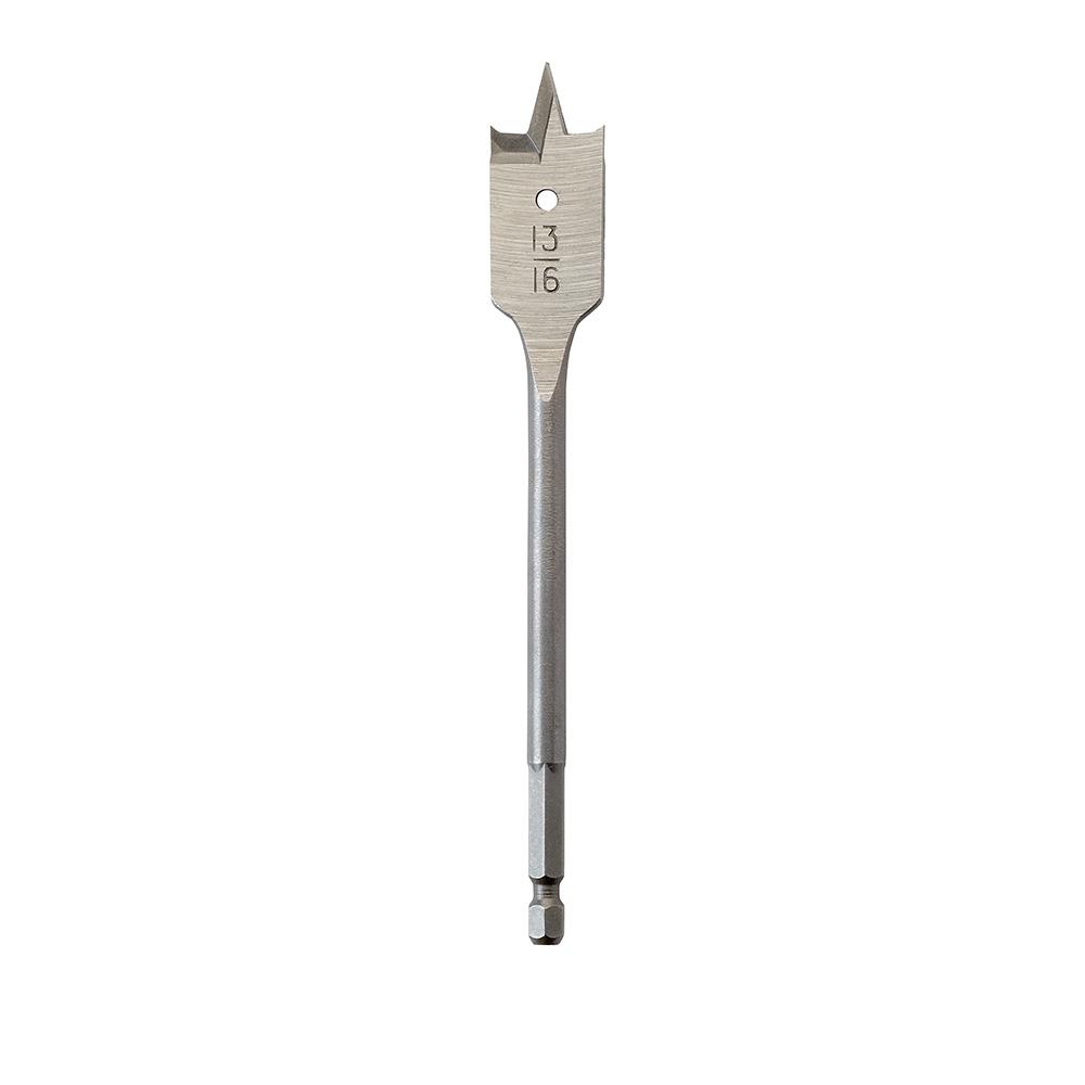 Flat Boring Bit 13/16 in. x 6 in.<span class=' ItemWarning' style='display:block;'>Item is usually in stock, but we&#39;ll be in touch if there&#39;s a problem<br /></span>