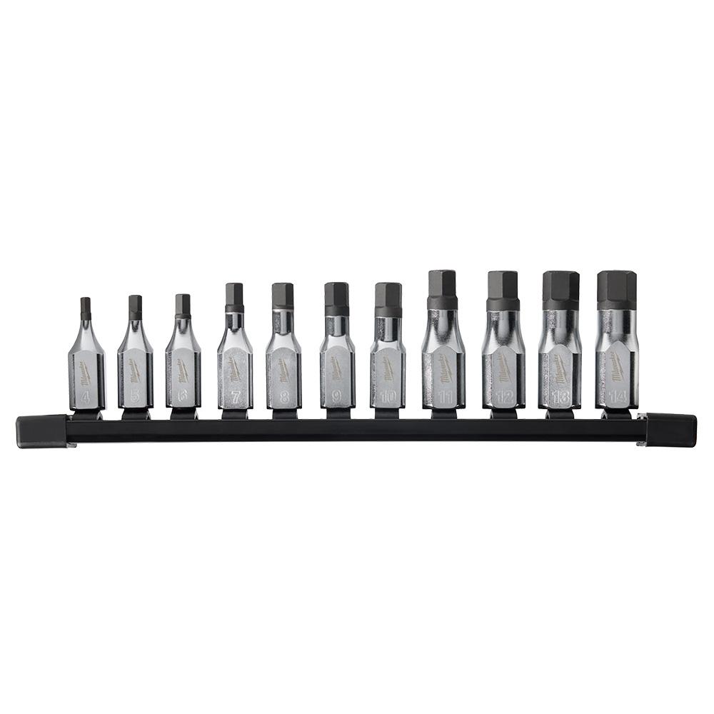 11pc 3/8&#34; Drive Hex Bit Socket Set - Metric<span class=' ItemWarning' style='display:block;'>Item is usually in stock, but we&#39;ll be in touch if there&#39;s a problem<br /></span>