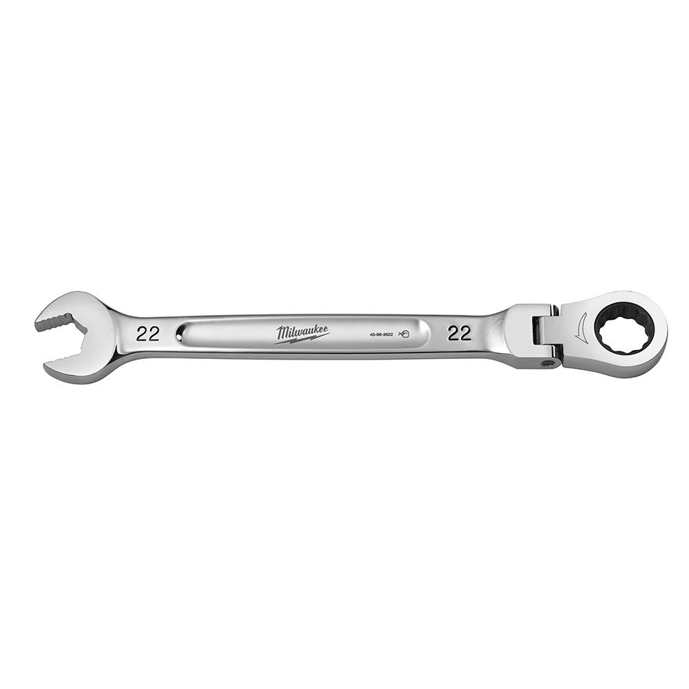 22mm Flex Head Ratcheting Combination Wrench<span class=' ItemWarning' style='display:block;'>Item is usually in stock, but we&#39;ll be in touch if there&#39;s a problem<br /></span>