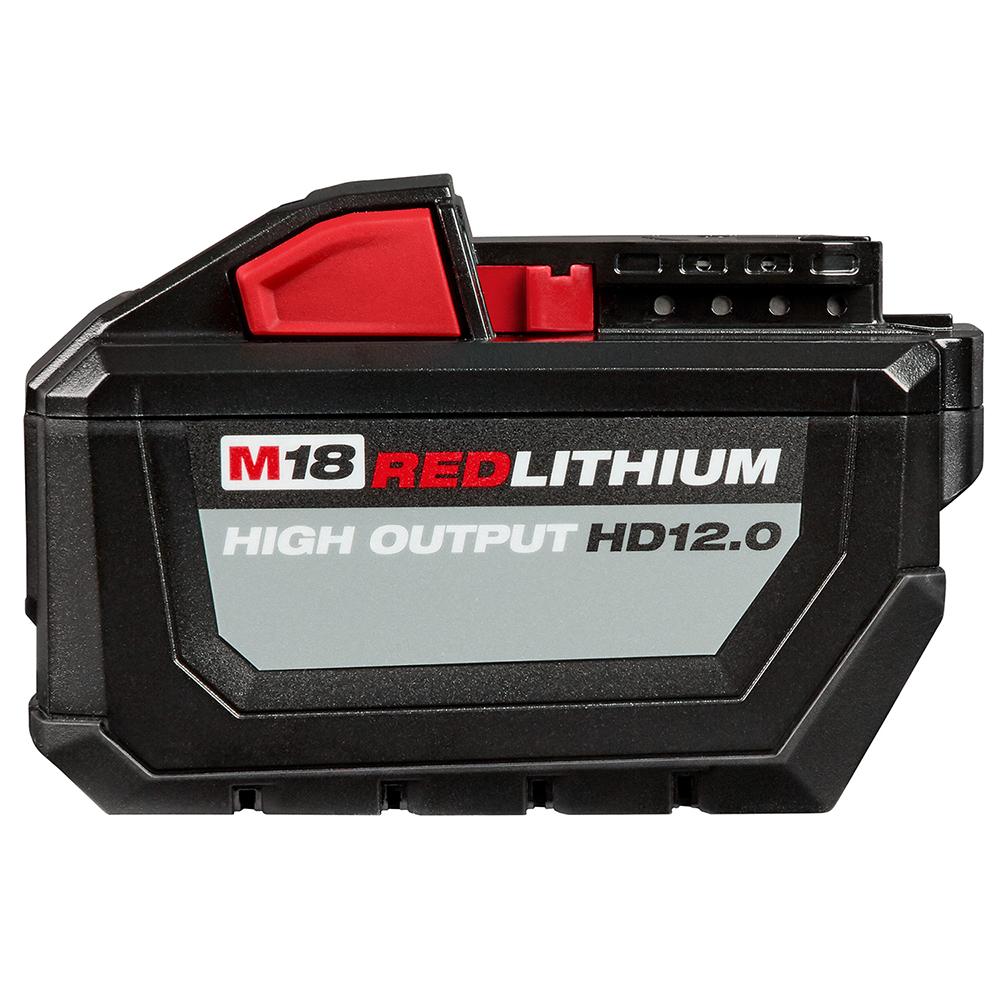 M18™ REDLITHIUM™ HIGH OUTPUT™ HD 12.0Ah Battery Pack<span class=' ItemWarning' style='display:block;'>Item is usually in stock, but we&#39;ll be in touch if there&#39;s a problem<br /></span>