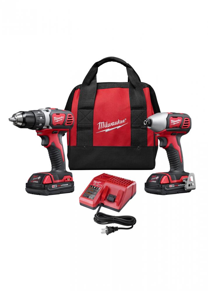 M18™ Cordless Lithium-Ion 2-Tool Combo Kit-Reconditioned<span class=' ItemWarning' style='display:block;'>Item is usually in stock, but we&#39;ll be in touch if there&#39;s a problem<br /></span>