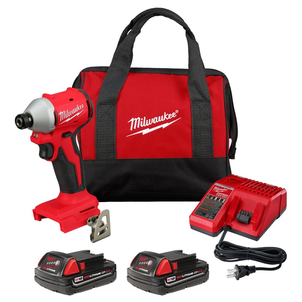 M18™ Compact Brushless 1/4&#34; Hex Impact Driver Kit<span class=' ItemWarning' style='display:block;'>Item is usually in stock, but we&#39;ll be in touch if there&#39;s a problem<br /></span>