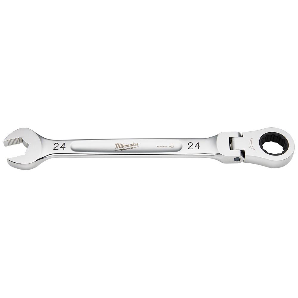 24MM Flex Head Ratcheting Combination Wrench<span class=' ItemWarning' style='display:block;'>Item is usually in stock, but we&#39;ll be in touch if there&#39;s a problem<br /></span>