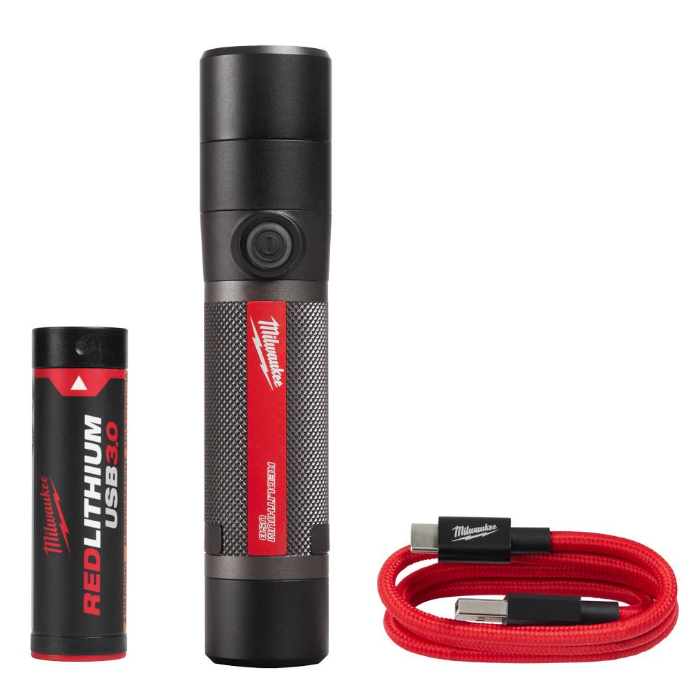 USB Rechargeable 800L Compact Flashlight<span class=' ItemWarning' style='display:block;'>Item is usually in stock, but we&#39;ll be in touch if there&#39;s a problem<br /></span>