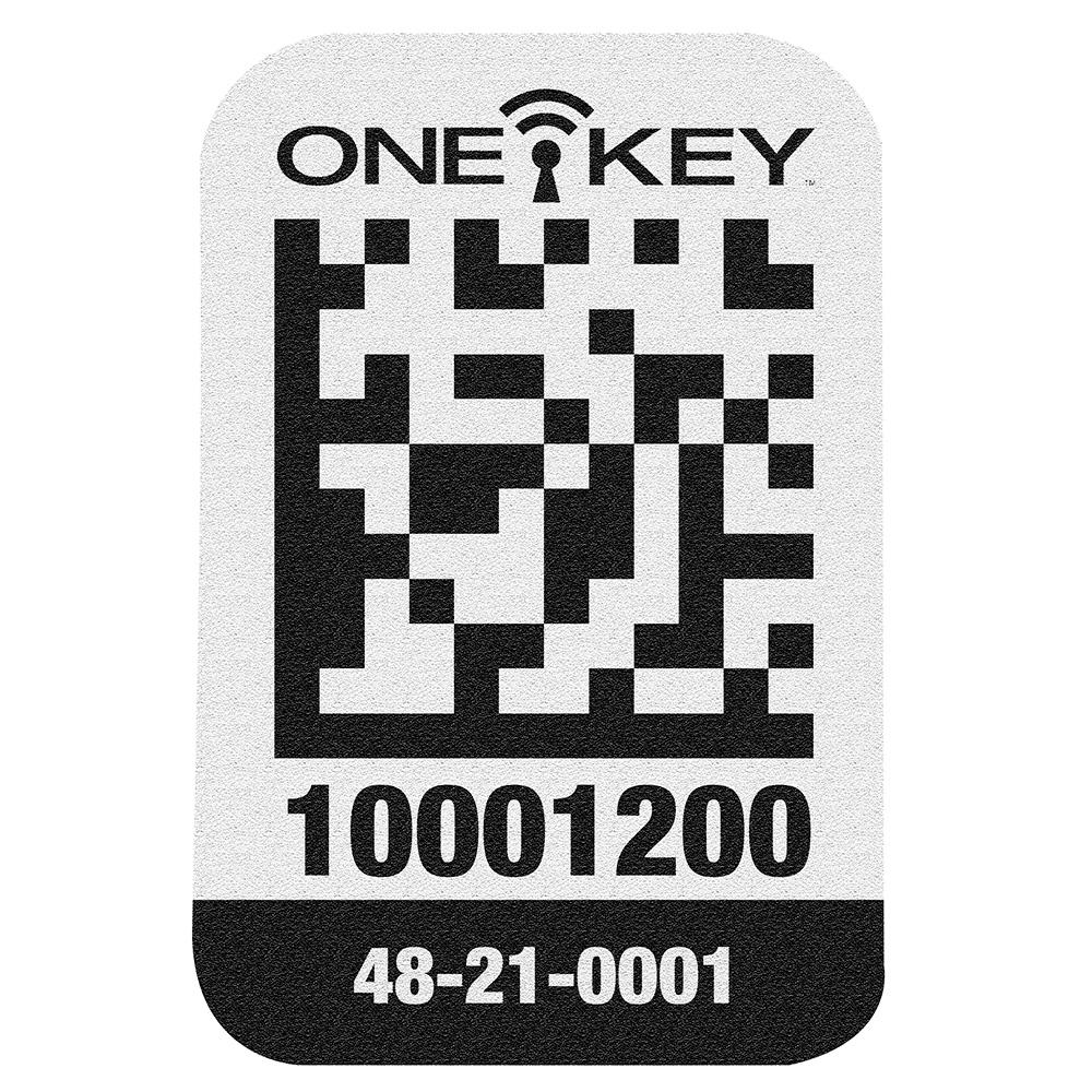 ONE-KEY™ Asset ID Tag-Small Plastic Surface<span class=' ItemWarning' style='display:block;'>Item is usually in stock, but we&#39;ll be in touch if there&#39;s a problem<br /></span>