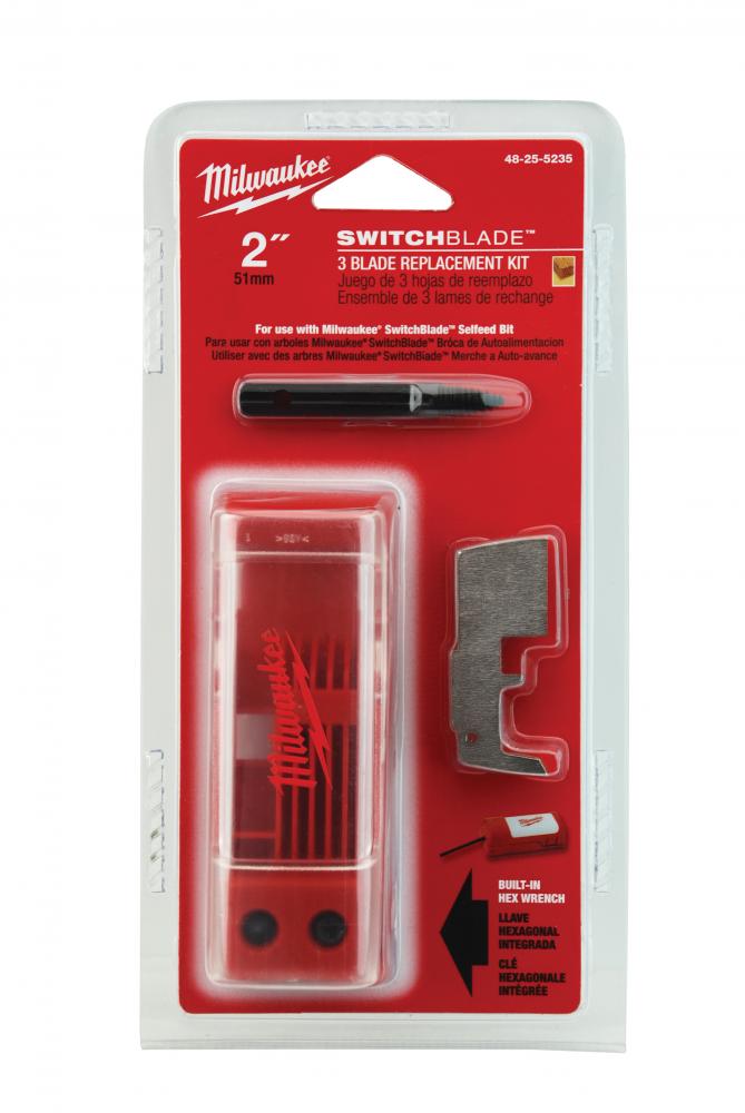 2 in. SWITCHBLADE™ 3 Blade Replacement Kit<span class=' ItemWarning' style='display:block;'>Item is usually in stock, but we&#39;ll be in touch if there&#39;s a problem<br /></span>