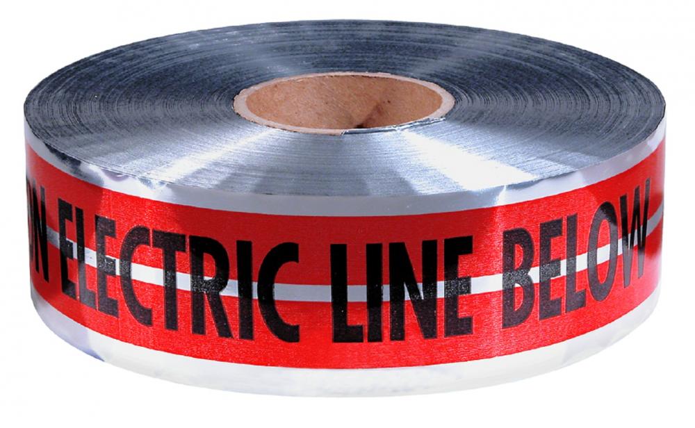 MAGNATEC® Premium Detectable Tape-Electric Line<span class=' ItemWarning' style='display:block;'>Item is usually in stock, but we&#39;ll be in touch if there&#39;s a problem<br /></span>